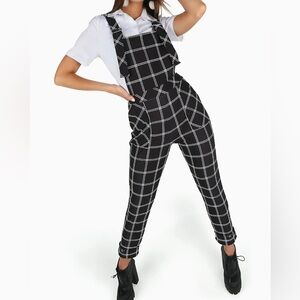 Sporty Plaid Overalls - Limited, NWT